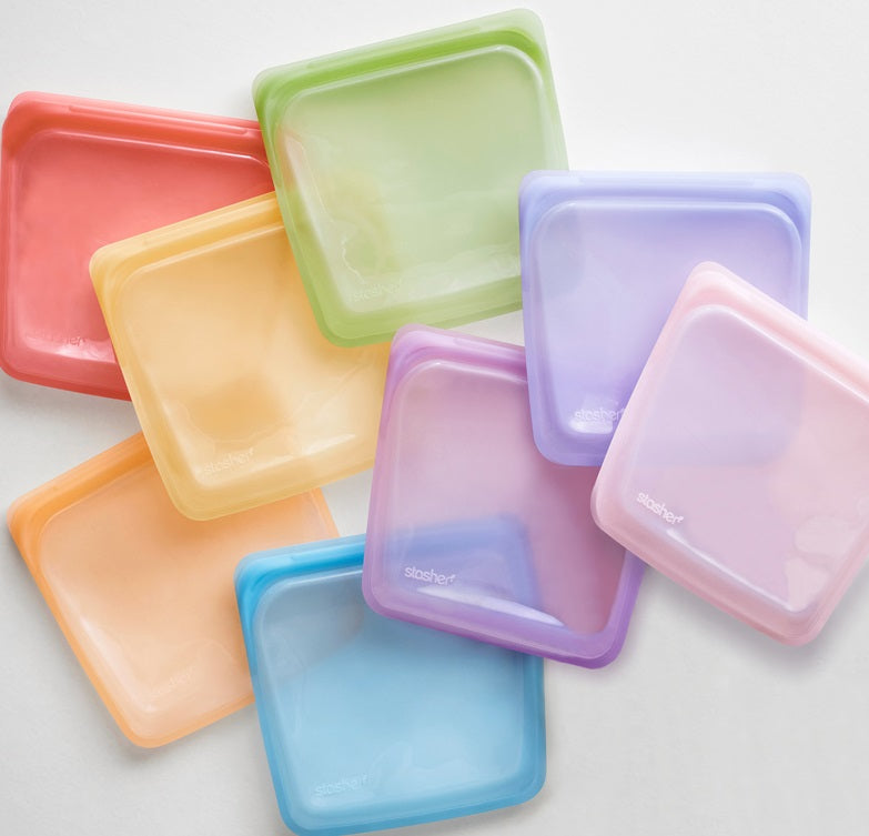 Stasher Reusable Sandwich Bag Rainbow Yellow by Kitchen Niche