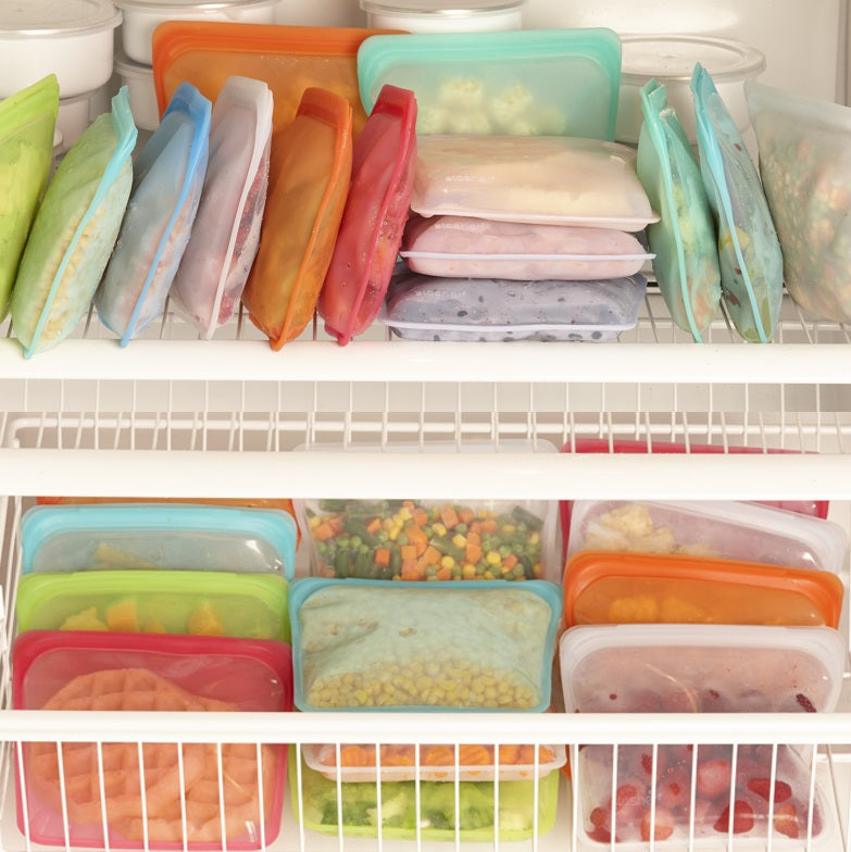 Stasher Reusable Sandwich Bag Raspberry by Kitchen Niche