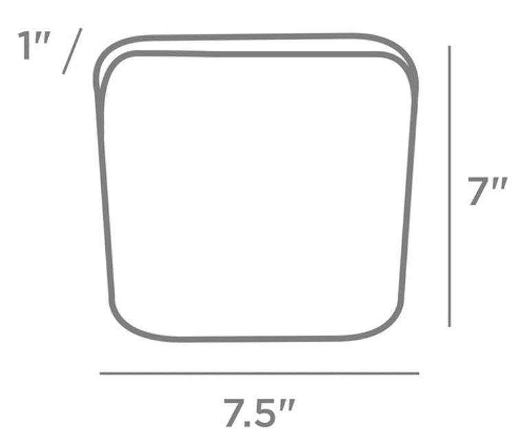 Stasher Reusable Sandwich Bag Tie-Dye Blue by Kitchen Niche