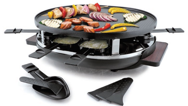 Swissmar 8 Person Matterhorn Raclette Grill by Kitchen Niche