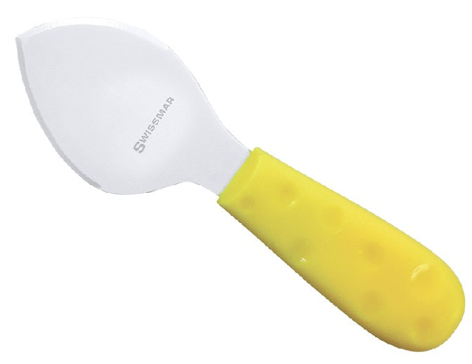 Swissmar Petite Suisse Yellow Hard Cheese Knife by Kitchen Niche