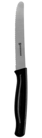 Swissmar Black Serrated Utility & Tomato Knife Swissmar by Kitchen Niche