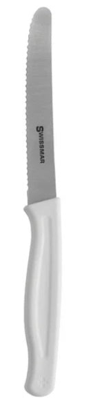 Swissmar White Serrated Utility & Tomato Knife