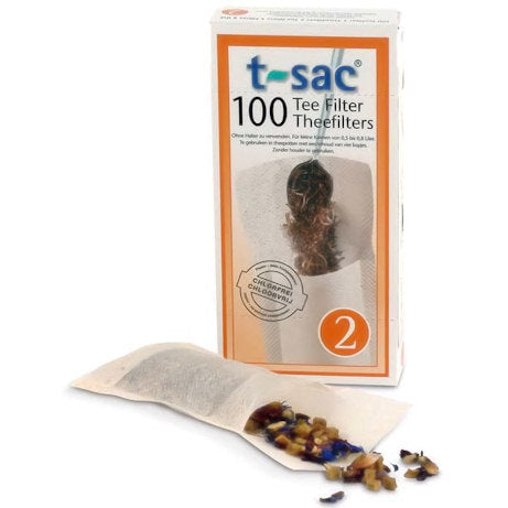 T-Sac #2 - Disposable Tea Infusers - 100-pack by Kitchen Niche