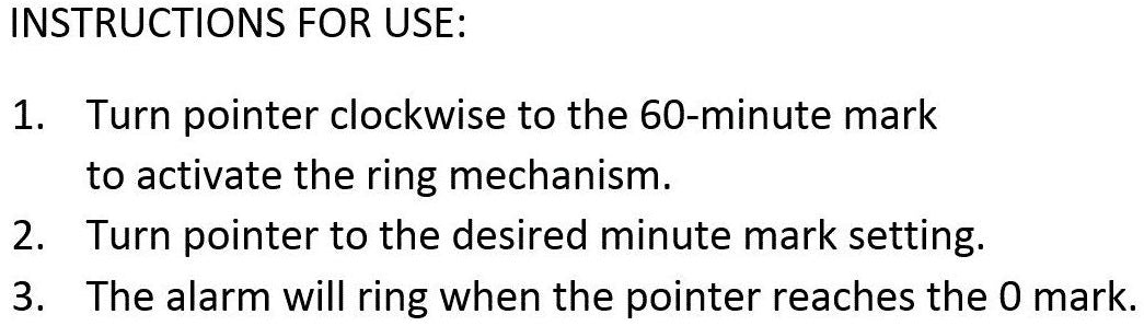 Taylor Mechanical Timer by Kitchen Niche