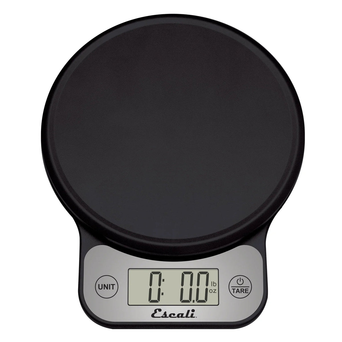 Escali Telero Black Digital Kitchen Scale by Kitchen Niche