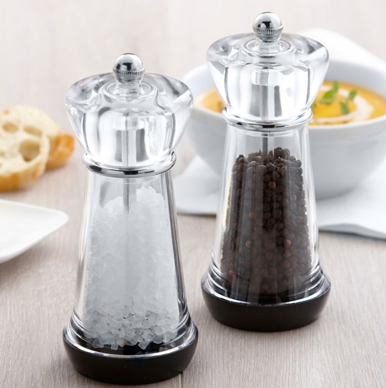 Trudeau Pepper Mill &amp; Salt Mill – 6&quot; by Kitchen Niche