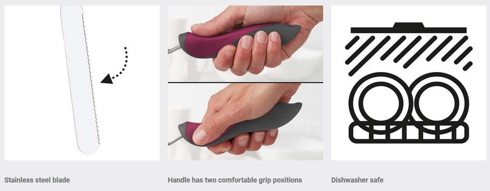 Trudeau Large Cake Knife by Kitchen Niche