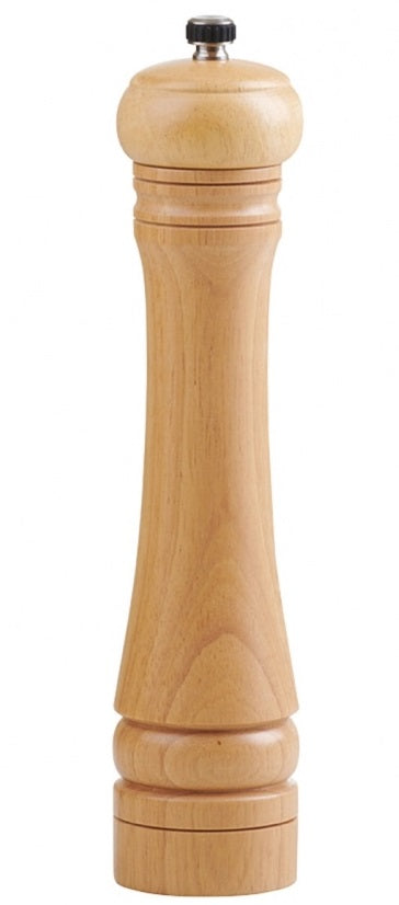 Trudeau Capri Pepper Mill Wood 10" by Kitchen Niche