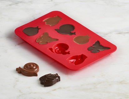 Trudeau Set of 2 Silicone Bugs Shaped Chocolate Molds by Kitchen Niche
