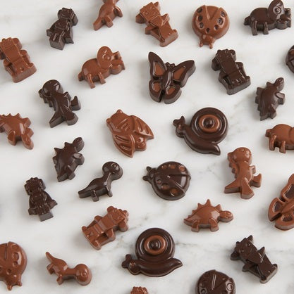 Trudeau Set of 2 Silicone Robot Shaped Chocolate Molds by Kitchen Niche