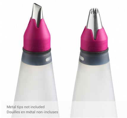 Trudeau Set of 2 Decorating Couplers by Kitchen Niche