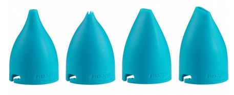 Trudeau Ruffles & Writing Decorating Tip Set of 4 by Kitchen Niche