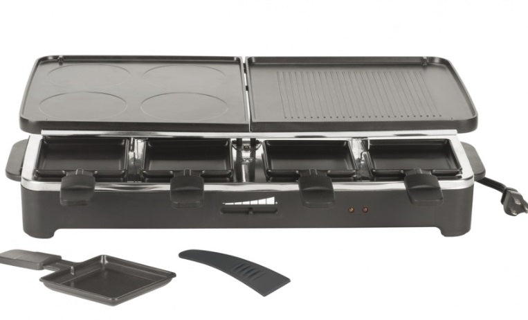 Trudeau Fiesta 8 Person Raclette Grill by Kitchen Niche