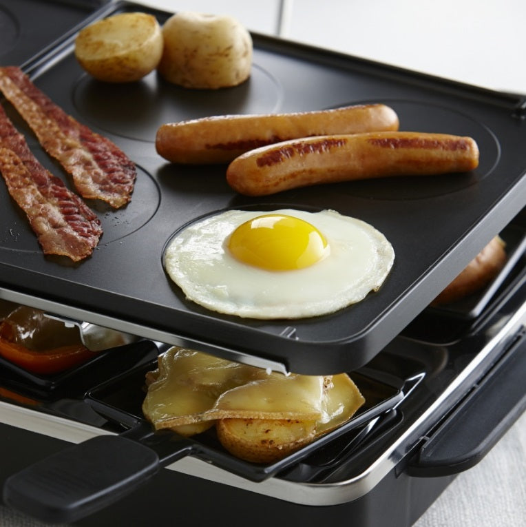 Trudeau Fiesta 8 Person Raclette Grill by Kitchen Niche