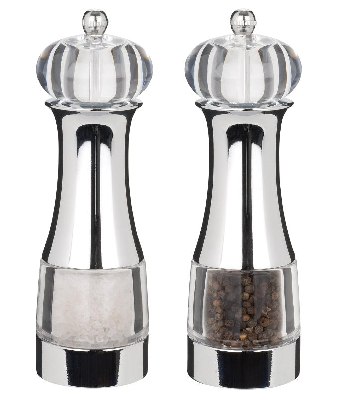 Trudeau Malia Pepper Mill & Salt Mill – 7" by Kitchen Niche