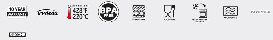 Trudeau Marble Silicone Mini Muffin Pan by Kitchen Niche