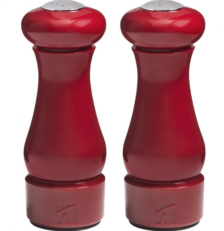 Trudeau Maya Salt & Pepper Shaker – 4.5" – Red by Kitchen Niche