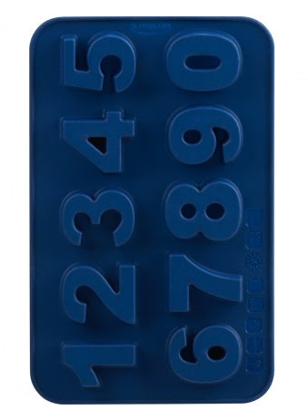 Trudeau Set of 2 Numbers Chocolate Mold by Kitchen Niche