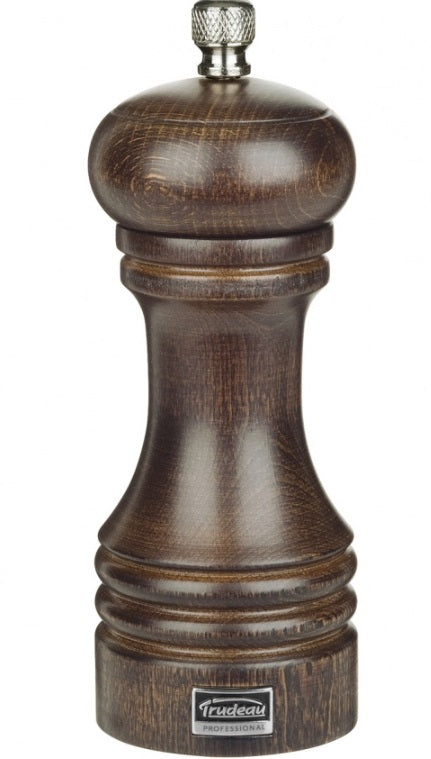 Trudeau Professional Pepper Mill Wood 6" by Kitchen Niche