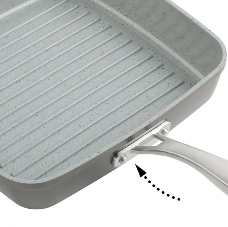 Trudeau Pure Non-Stick Ceramic Grill Pan by Kitchen Niche