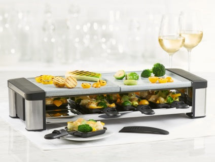Trudeau Pure Die Cast Reversible Raclette Grill