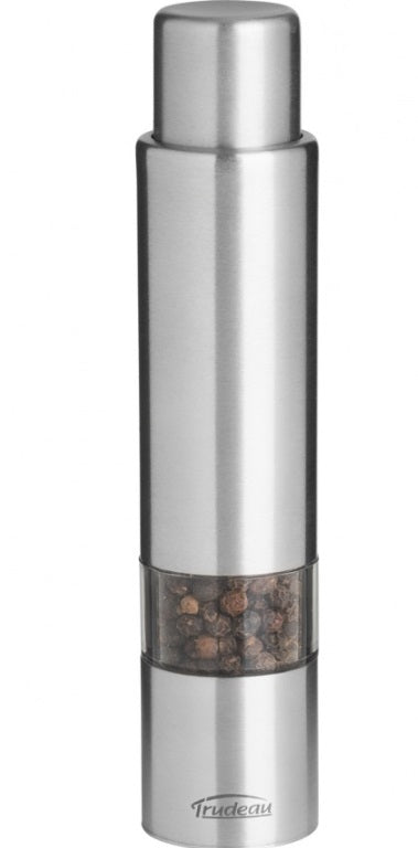 Trudeau Thumb Pepper Mill Stainless Steel 6" by Kitchen Niche