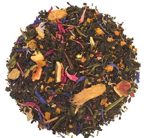 Metropolitan Tea Ginger Turmeric Loose Leaf Wellness Tea 1.1 lbs by Kitchen Niche