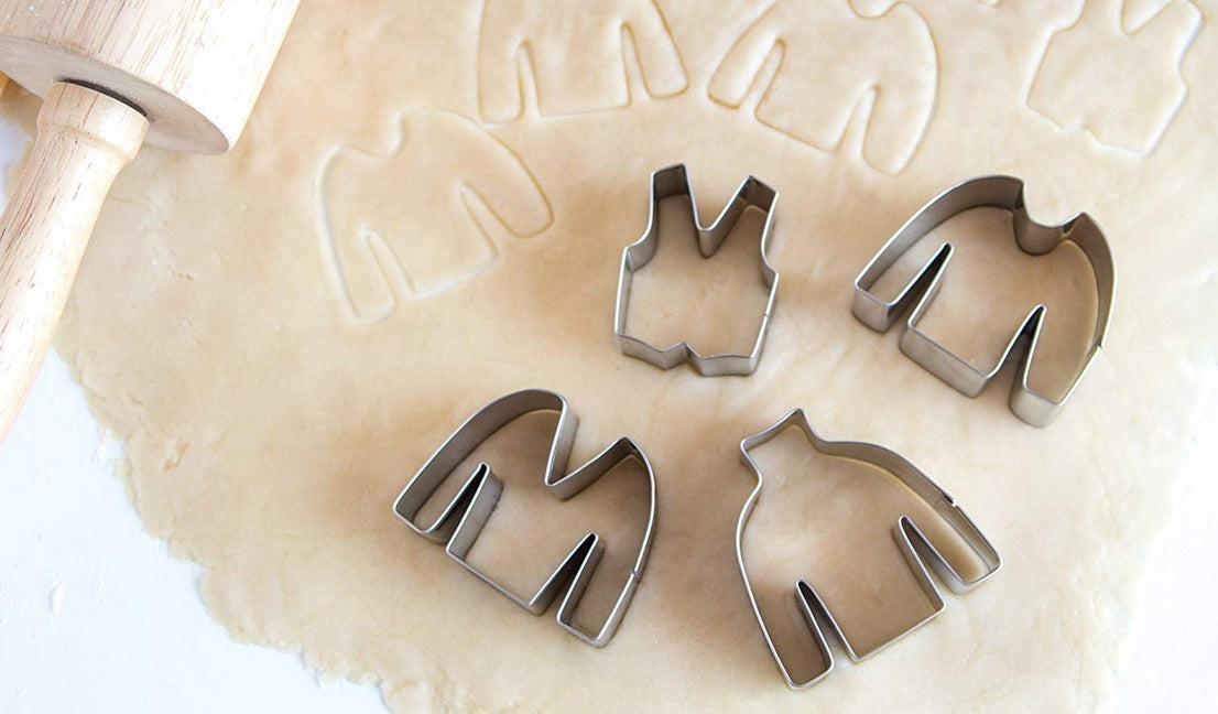 Fox Run Ugly Sweater Cookie Cutter Set by Kitchen Niche