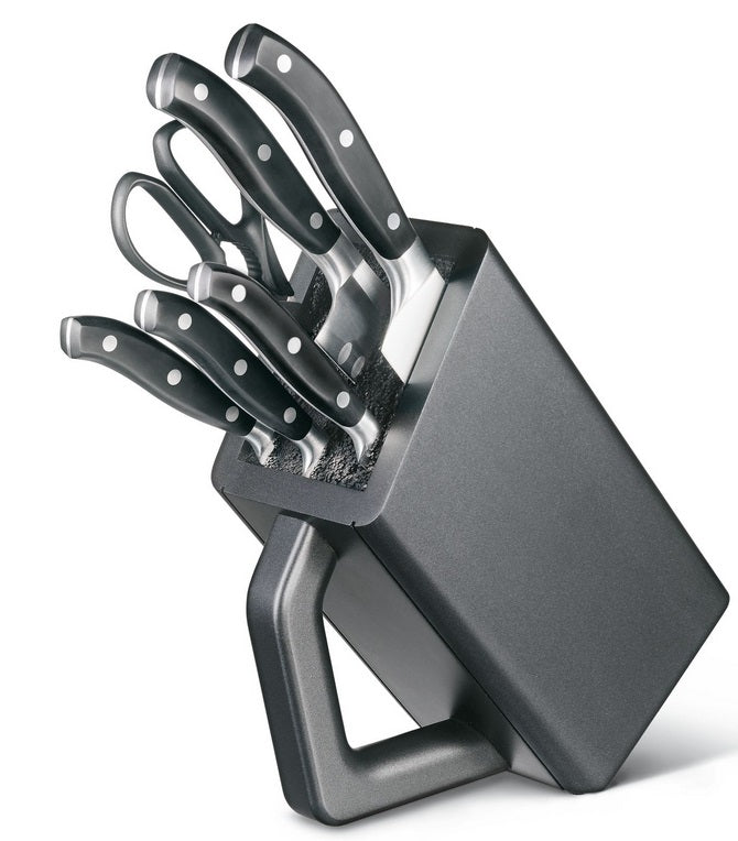 Victorinox Grand Maitre 7 Piece Knife Block Set by Kitchen Niche