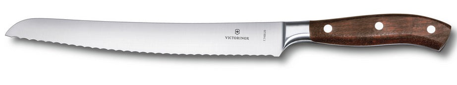 Victorinox Grand Maitre Rosewood Forged 9&quot; Bread Knife by Kitchen Niche