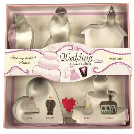 Fox Run Wedding Cookie Cutter Set by Kitchen Niche