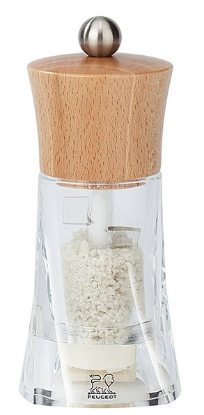 Peugeot Oleron Natural 14cm Wet Salt Mill by Kitchen Niche