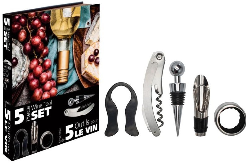 Danesco Wine Tool Set of 5 by Kitchen Niche