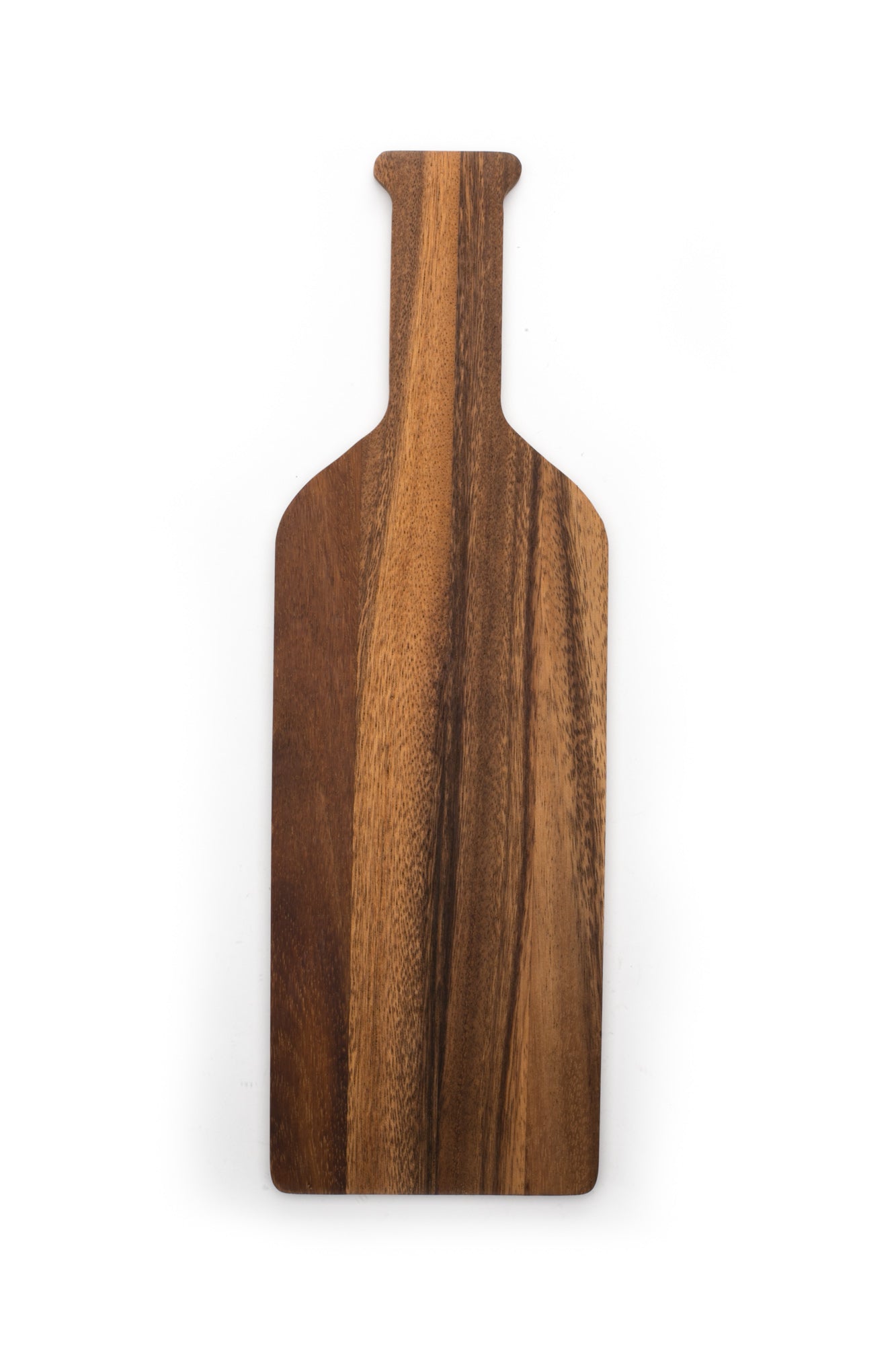 Wine Bottle Cutting Board – Acacia Wood