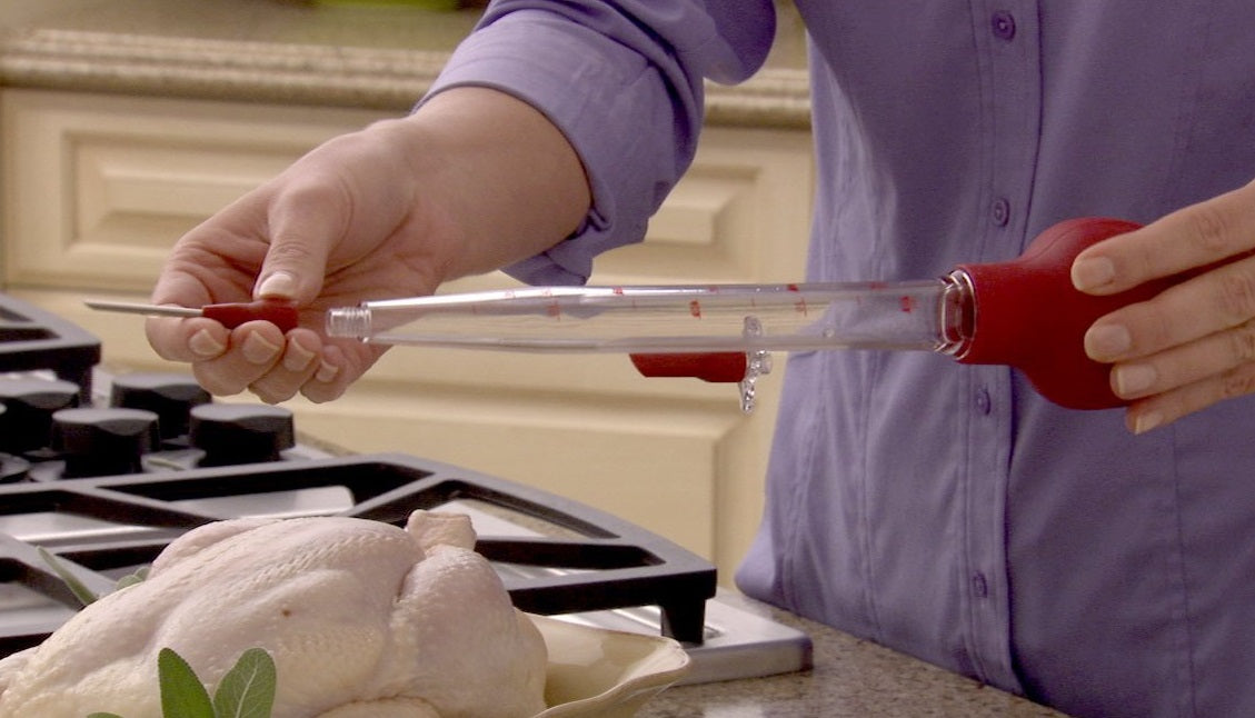 Zyliss Turkey Baster with Flavor Injector and Brush by Kitchen Niche